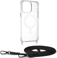 Husa pentru iPhone 14 Pro Max Acrylic MagSafe Crossbody S91 Black 