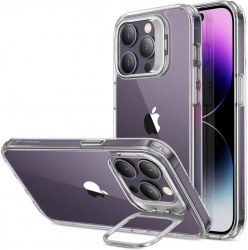 Husa pentru iPhone 14 Pro Max Classic Kickstand Polimer Clear 