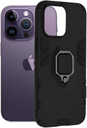 Husa pentru iPhone 14 Pro Max Techsuit Silicone Shield Black 