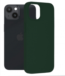 Husa Protectie pentru iPhone 14 Grip Pro Soft Edge Silicon Flexe G2524 Silicon Flex Dark Verde 