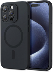 Husa pentru iPhone 15 Pro Cloud Soft HaloLock Z423 Black 