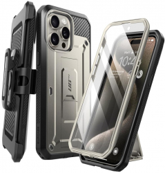 Husa pentru iPhone 15 Pro Unicorn Beetle Pro K176 Titan Gray 