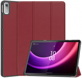 Husa Protectoare pentru Tableta Lenovo Tab P11 Gen 2 11.5 Precision Shell FoldPro V91 Microfibra Elegant Ruby 