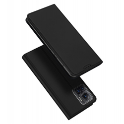 Husa Protectie pentru Motorola Edge 30 Ultra UltraX Skin Pro G1856 Piele ecologica Negru 