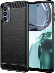 Husa Cu Grad Ridicat de Protectie pentru Motorola Moto G62 5G Ergonomic B2945 Thermoresistant plastic Intense Darkness 