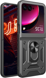 Husa pentru Motorola Razr 40 Ultra CamShield Series K73 Black 