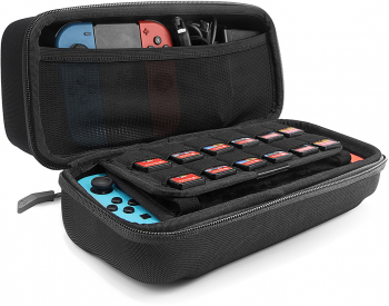 Husa pentru Nintendo Switch OLED FancyCase C1383 Black 