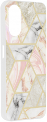 Husa pentru Oppo A17 Marble Series Z177 Pink Hex 