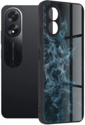Husa pentru Oppo A38 Glaze Series Z249 Blue Nebula 