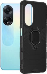Husa pentru Oppo A98 5G Silicone Shield Z275 Black 