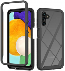 Husa pentru Samsung Galaxy A13 5G/A04s + Folie Techsuit Defense360 Pro Black 