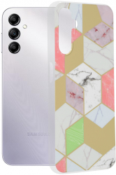 Husa pentru Samsung Galaxy A14 4G/A14 5G Poliuretan Purple Hex 