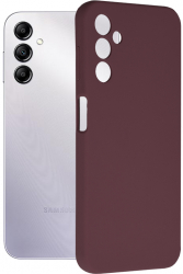 Husa pentru Samsung Galaxy A14 4G/A14 5G Silicon Plum Violet 