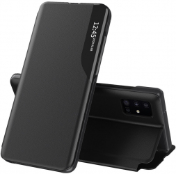 Husa pentru Samsung Galaxy A51 4G Piele ecologica Black 