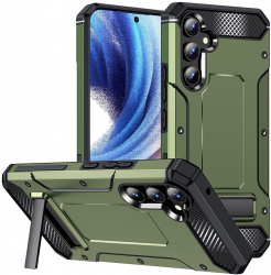Husa Protectie pentru Samsung Galaxy A54 Xtreme Armor Hybrid Armor Kickstand G583 Metal Verde 