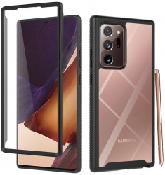 Husa Protectie pentru Samsung Galaxy Note 20 Ultra/Note 20 Ultra 5G + Folie Precision Fit Defense360 Pro O5584 Lexgard Negru