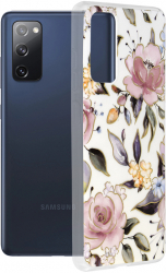 Husa pentru Samsung Galaxy S20 FE/S20 FE 5G Techsuit Marble Series Chloe White 