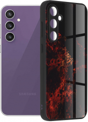 Husa pentru Samsung Galaxy S23 FE Glaze Series Z244 Red Nebula 