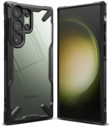 Husa pentru Samsung Galaxy S23 Ultra Fusion X Policarbonat Black 