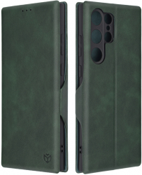 Husa pentru Samsung Galaxy S23 Ultra Techsuit Safe Wallet Plus Green 