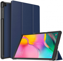 Husa Protectoare pentru Tableta Samsung Galaxy Tab A 10.1 2019 T510/T515 Stylish Armor FoldPro V246 Microfibra Blue 