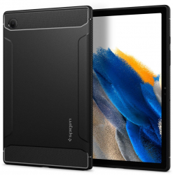 Husa pentru Samsung Galaxy Tab A8 10.5 inch SM-X200/SM-X205 S942 Spigen Rugged Armor S942 Black 