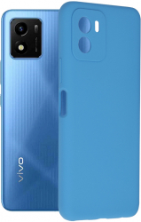 Husa pentru Vivo Y01 Techsuit Soft Edge Silicone Denim Blue