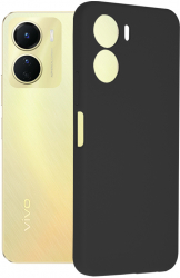 Husa pentru Vivo Y16 Techsuit Soft Edge Silicone Black 