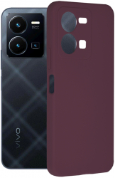 Husa Cu Grad Ridicat de Protectie pentru Vivo Y35 Precision Shell B2085 Siliciu Violet 