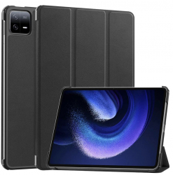 Husa Protectoare pentru Tableta Xiaomi Pad 6/Pad 6 Pro Stylish Armor FoldPro V65 Microfibra Intense Darkness 