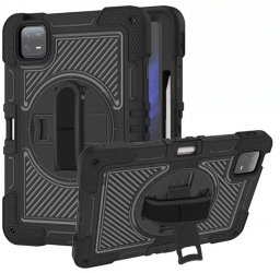 Husa pentru Xiaomi Pad 6/Pad 6 Pro StripeShell Z115 Black 