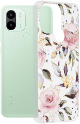 Husa Cu Grad Ridicat de Protectie pentru Xiaomi Redmi A1+/A2+ Sleek Defense B570 Thermoresistant plastic Chloe Alba 