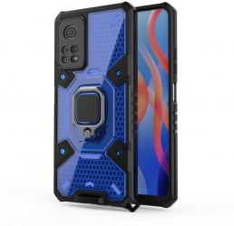 Husa Protectie pentru Xiaomi Rosumi Note 11/11S Grip Pro Honeycomb Armor G1749 Lexgard Blue 
