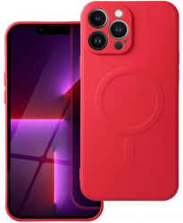Husa Protectie MagSafe pentru Apple iPhone 13 Pro Max Silicon Flexe Mag Elite Armor U-22 Noble Red 