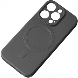 Husa Protectie MagSafe pentru Apple iPhone 13 Pro Silicon Flexe Impact Safe U662 Deep Dark 