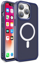 Husa Protectie MagSafe pentru Apple iPhone 14 Pro Color Matte Xtreme Armor U1051 Arctic Snowstru 