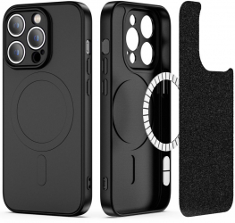 Carcasa de protectie MagSafe pentru Apple iPhone 14 Pro Icon CN1109 Black 