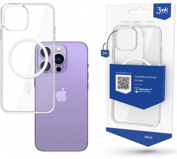 Husa Protectie MagSafe pentru Apple iPhone 14 Pro MagCase Grip Pro U338 Neutra 