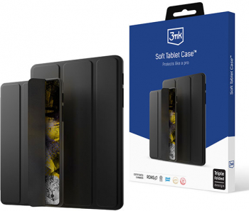 Husa Protectie pentru Apple iPad Air 2022 / Air 2020 Soft Tablet Impact Safe U610 Deep Dark 