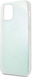 Husa Protectie pentru Apple iPhone 12 mini 3D Raised Iridescent Impact Safe U-558 Neutra 