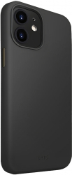 Carcasa de protectie compatibila cu Apple iPhone 12 mini Lino CN449 Black 