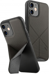 Carcasa de protectie compatibila cu Apple iPhone 12 mini Transforma Rigor CN443 Gri 
