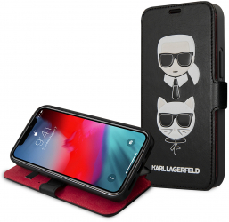 Carcasa de protectie compatibila cu Apple iPhone 12 Pro Max Heads Book CN462 Black 