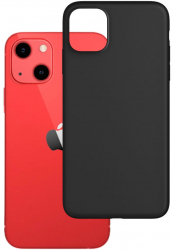 Carcasa de protectie compatibila cu Apple iPhone 13 mini Matt CN820 Black 