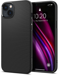 Husa Protectie pentru Apple iPhone 14 Liquid Air Matte Impact Safe U-43 Deep Dark 