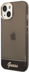 Husa Protectie pentru Apple iPhone 14 Plus Camera Outline Translucent Precision Fit U-17 Deep Dark 