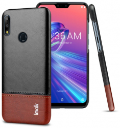 Husa Protectie pentru Asus Zenfone Max Pro M2 ZB631KL Ruiyi Concise Slim Impact Safe U-836 Deep Dark 