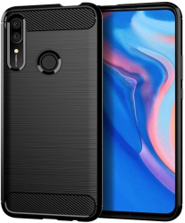 Husa Protectie pentru Huawei P Smart Z Carbon Elite Armor U-874 Deep Dark