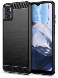 Husa Protectie pentru Motorola Moto E22i / E22 Carbon Xtreme Armor U134 Deep Dark 