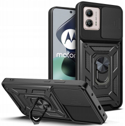 Husa Protectie pentru Motorola Moto G53 CamShield Pro Precision Fit U349 Deep Dark 